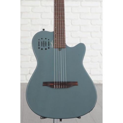  Godin Multiac Mundial Nylon Acoustic-electric Guitar - Arctik Blue Demo