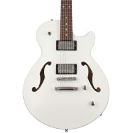 Godin Montreal Premiere HT Semi-hollow Electric Guitar - Trans White