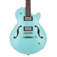 Godin Montreal Premiere HT Semi-hollow Electric Guitar - Laguna Blue