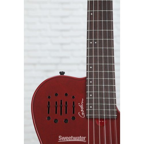  Godin Multiac Mundial Nylon Acoustic-electric Guitar - Aztek Red