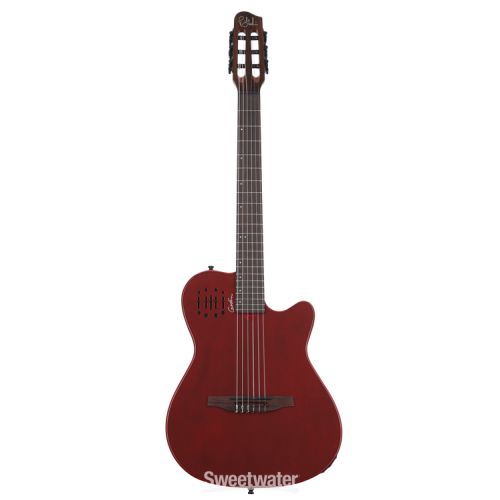  Godin Multiac Mundial Nylon Acoustic-electric Guitar - Aztek Red