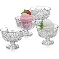 Godinger Dessert Bowls, Ice Cream Bowls, Serving Bowls - Dublin Collection, Set of 4