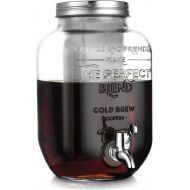 [아마존베스트]Godinger Cold Brew Coffee Maker, Iced Coffee Dispenser - 1 Gallon (3.78L)