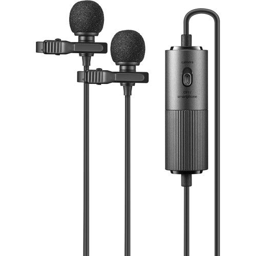  Godox LMD-40C Dual Omnidirectional Lavalier Microphone