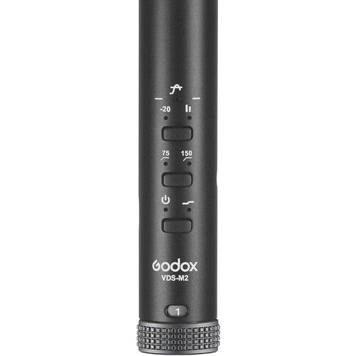  Godox VDS-M2 Supercardioid Camera-Mount Shotgun Microphone