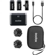 Godox WES2 2-Person Wireless Microphone System for USB-C Devices (2.4 GHz)