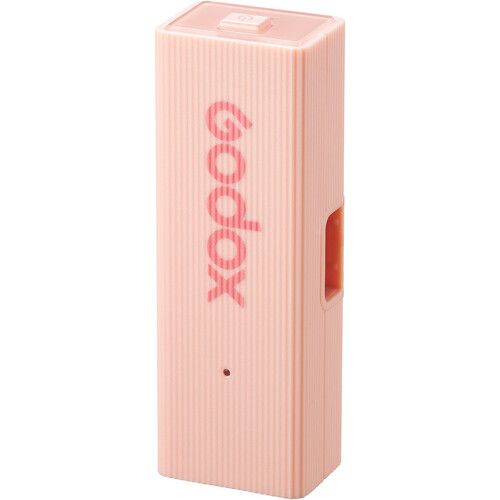  Godox MoveLink Mini UC 2-Person Wireless Microphone System for Cameras & Mobile Devices (2.4 GHz, Cherry Pink)