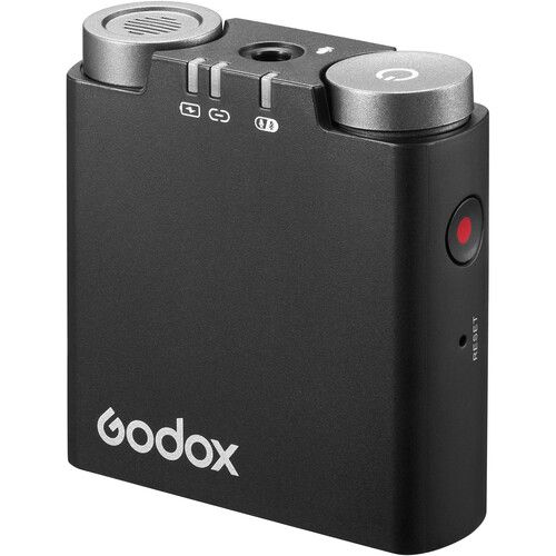  Godox Virso M2 2-Person Wireless Microphone System for Cameras and Smartphones (2.4 GHz)