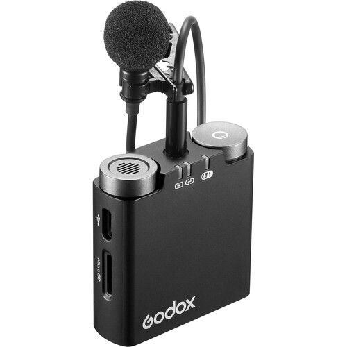  Godox Virso M1 Wireless Microphone System for Cameras and Smartphones (2.4 GHz)