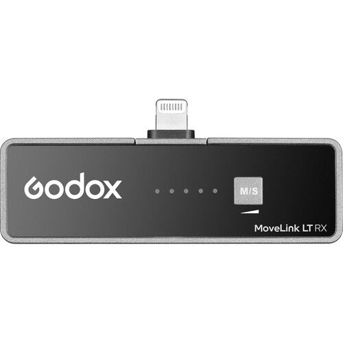  Godox MoveLink LT2 Compact 2-Person Digital Wireless Microphone System for Smartphones & Tablets with Lightning (2.4 GHz)