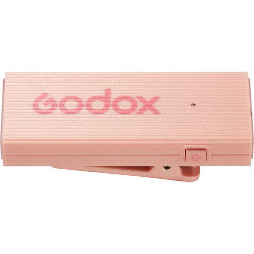  Godox MoveLink Mini LT 2-Person Wireless Microphone System for Cameras & iOS Devices (2.4 GHz, Cherry Pink)