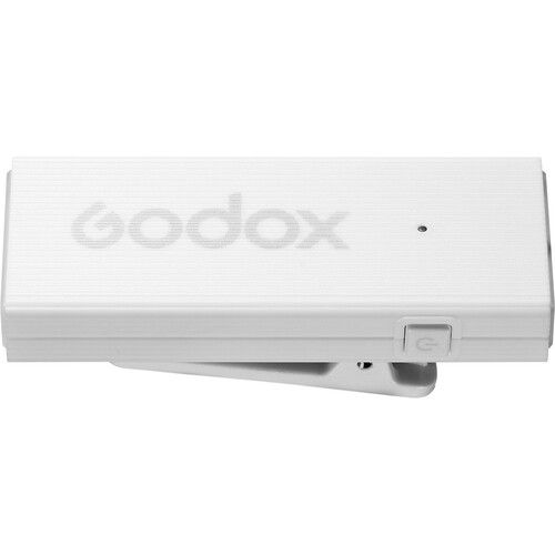  Godox MoveLink Mini LT 2-Person Wireless Microphone System for Cameras & iOS Devices (2.4 GHz, Cloud White)