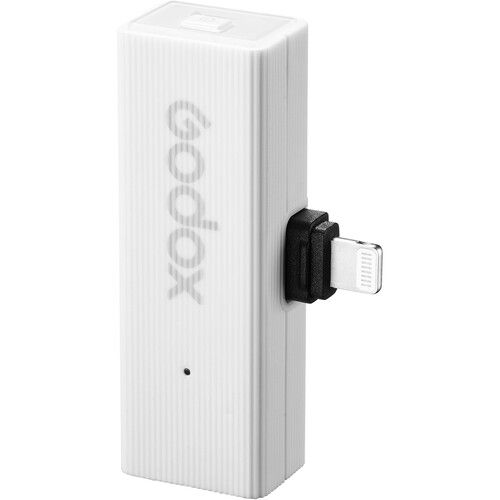  Godox MoveLink Mini LT 2-Person Wireless Microphone System for Cameras & iOS Devices (2.4 GHz, Cloud White)