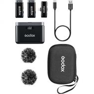Godox WES1 2-Person Wireless Microphone System for Lightning Devices (2.4 GHz)
