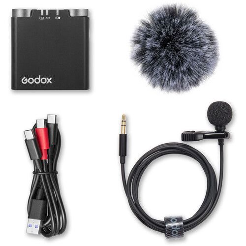  Godox Virso TX Clip-On Wireless Microphone Transmitter (2.4 GHz)