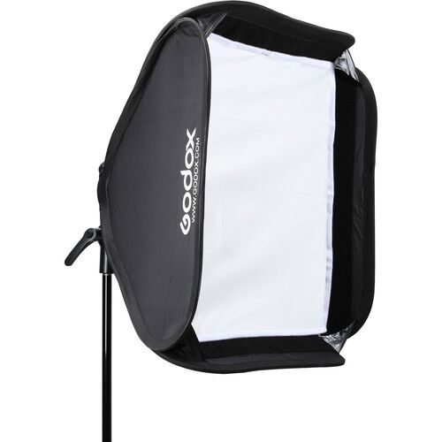  Godox S2 Speedlite Bracket with Softbox & Carrying Bag Kit (23.6 x 23.6