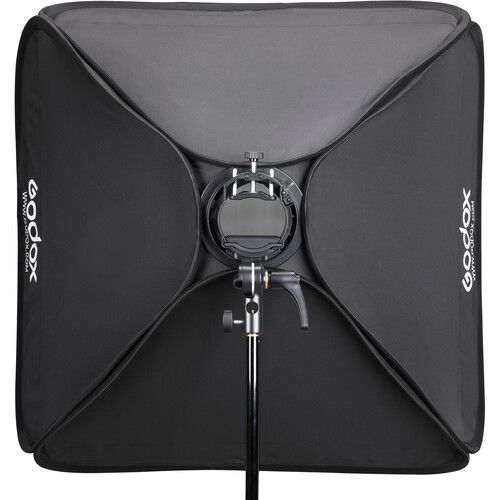  Godox S2 Speedlite Bracket with Softbox & Carrying Bag Kit (31.5 x 31.5