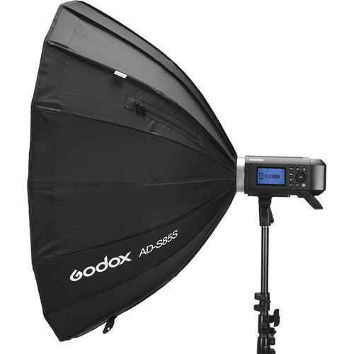  Godox Parabolic Softbox AD-S85S for ad400pro (Gold/Silver, 33.5