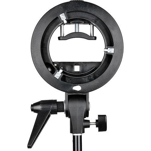  Godox S-Type Comet Mount Flash Bracket with Softbox Kit (19.7 x 19.7