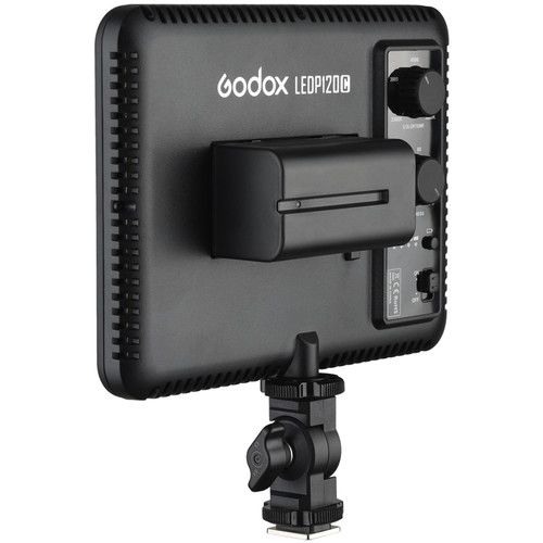  Godox LEDP120C LED Light Panel with L-Series Battery Plate