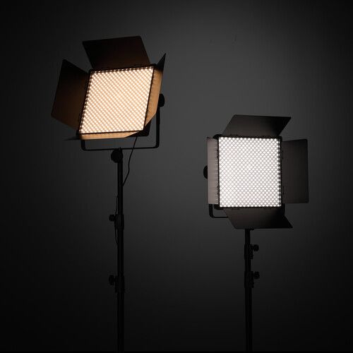  Godox LED1000Bi II Bi-Color LED 2-Light Kit with Stands