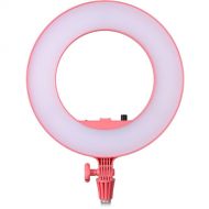 Godox LR180 Daylight Ringlight (Pink)