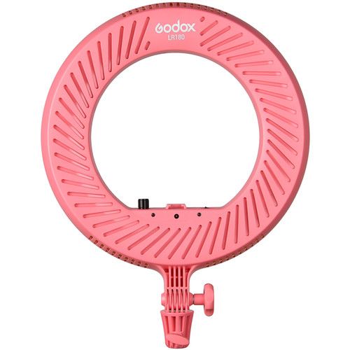  Godox LR180 Daylight Ringlight (Pink)