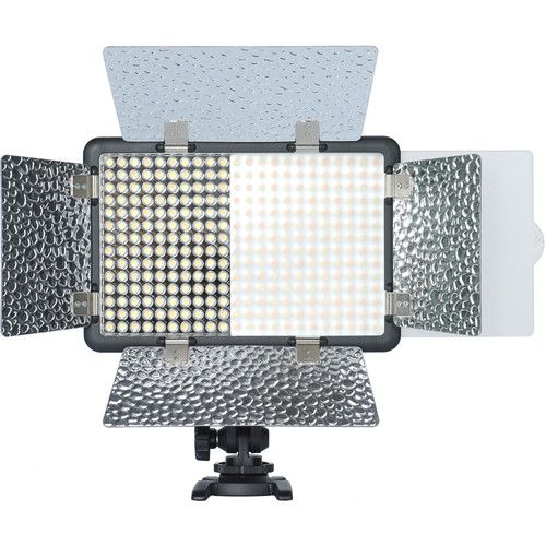  Godox LF308BI Variable Color LED Video Light with Flash Sync