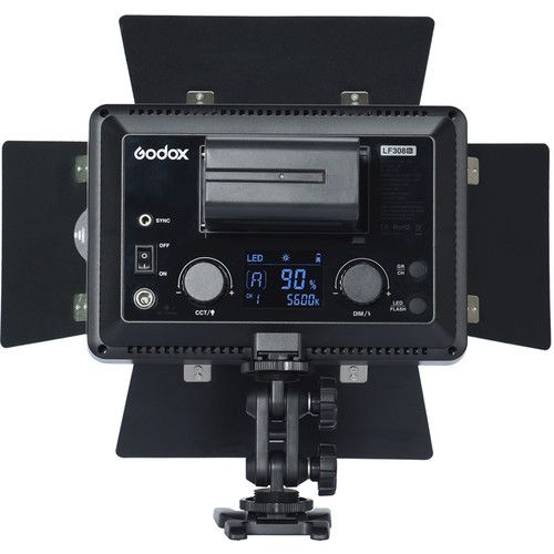  Godox LF308BI Variable Color LED Video Light with Flash Sync