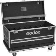 Godox 8-Light P600Bi Hard-Color LED Heavy-Duty Truck Pack Utility Flight Case