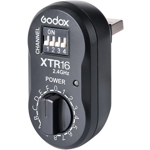  Godox XT-16 Wireless Power-Control Flash Trigger 2.4G (Transmitter and Receiver)