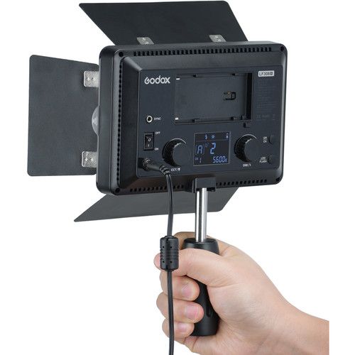  Godox LF308D Daylight LED Video Light with Flash Sync