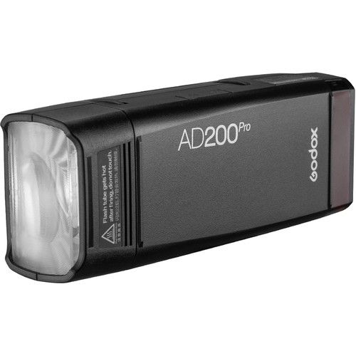  Godox AD200Pro TTL Pocket Flash Kit with Round Head and Modifiers