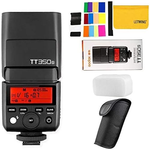  GODOX TT350S 2.4G HSS 1 / 8000s TTL GN36 Camera Speedlite Compatible for Sony Mirrorless Digital Camera