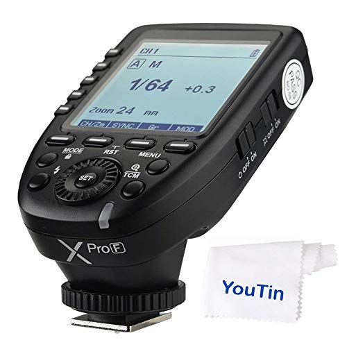  Godox Xpro-F 2.4G TTL Wireless Flash Trigger Transmitter 1/8000s High Speed Sync TTL with LCD Screen Compatible Fuji Fujifilm GFX50S X-Pro2 X-T20 X-T2 X-T1 X-Pro1 X-T10 X-E1 X-A3 X