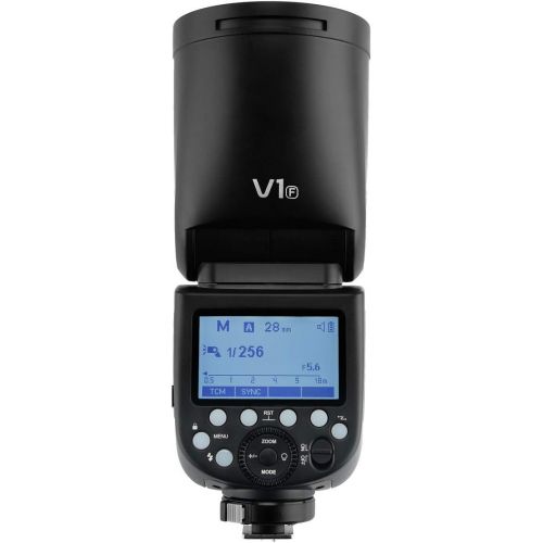  Godox V1-F V1 Li-on TTL On-Camera Round Flash Speedlight Compatible with Fujifilm