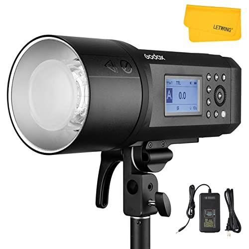  Godox AD600 Pro AD600Pro 600Ws TTL Outdoor Flash with Li-ion Battery HSS 1/8000s Strobe Light, Built-in Godox 2.4G Wireless X System Compatible for Canon Nikon Sony FUJIFILM Olympu