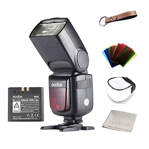  Godox Ving V860II-S 2.4G HSS 1/8000 TTL Li-on Battery V860II Camera Flash Speedlite for Sony A7 A7R A7S A7II A7RII A58 A99 A6000 A6300 Camera