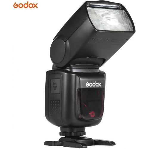  Godox V850II GN60 2.4G Off Camera 1/8000s HSS Camera Flash Speedlight Speedlite Built-in 2.4G Wireless X System with 2000mAh Li-ion Battery Compatible with Cameras