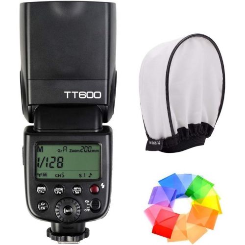  Godox TT600 Speedlite Flash with Built-in 2.4G Wireless Transmission for Canon, Nikon, Pentax, Olympus and Other Digital Cameras with Standard Hotshoe