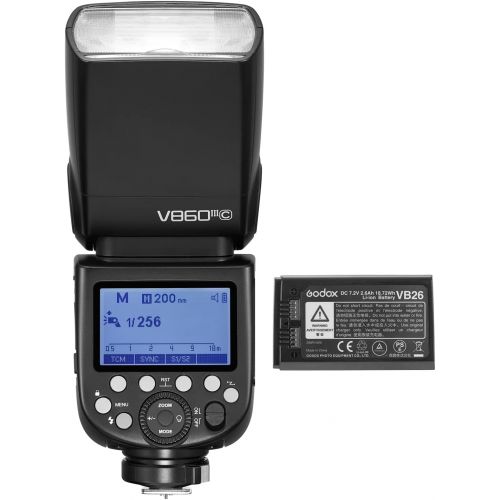  Godox V860III-N 2.4G Wireless i-TTL 1/8000s HSS Flash Speedlite with X2T-N Wireless Trigger, with Built-in Large Capacity Lithium Battery, Compatible with Nikon DSLR Camera