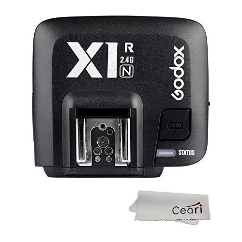  Godox X1R-N 2.4G Wireless Receiver Flash Trigger Single Receiver for Nikon DSLR Camera (X1R-N Receiver)