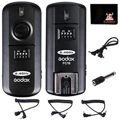  GODOX FC-16 16 Channels Studio Flash Trigger + Receiver for Nikon Cameras (FC-16/N)