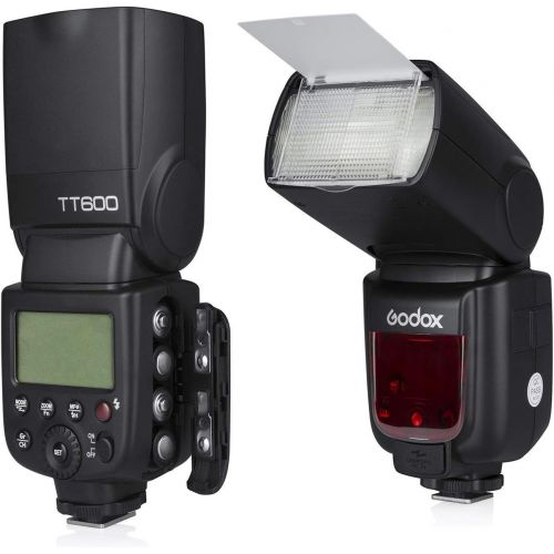 Godox TT600 2.4G Wireless Flash Speedlite Master/Slave Flash with Built-in Trigger System Compatible for Canon Nikon Pentax Olympus Fujifilm Panasonic (TT600)