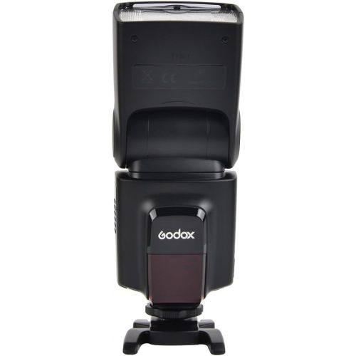  Godox Wireless 433MHz GN33 Camera Flash Speedlite with Built-in Receiver with RT Transmitter Compatible for Canon Nikon Sony Olympus Pentax Fuji DSLR Cameras with Diffuser + Filter