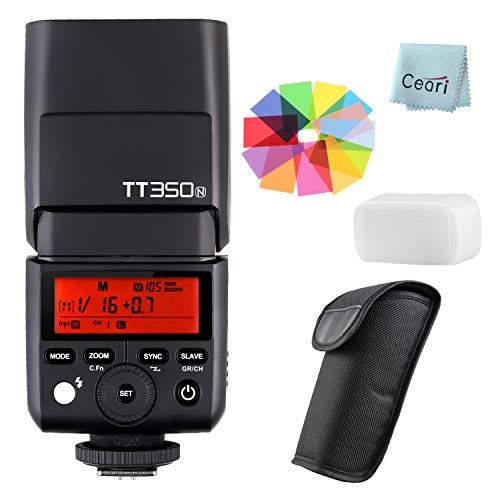  Godox TT350N TTL Flash Speedlite 2.4G Wireless GN36 1/8000s HSS for Nikon D800 D700 D7100 D7000 D5200 D5100 D810 D750 D610 DSLR Camera