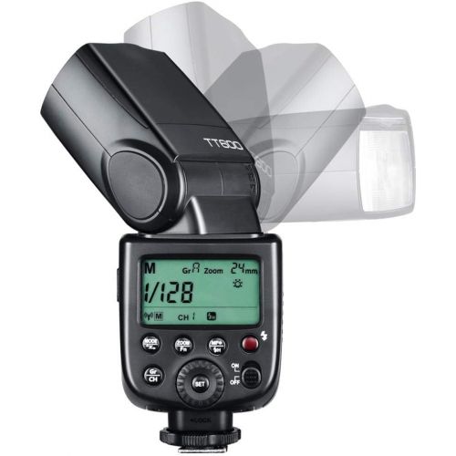  Godox TT600 HSS 1/8000S 2.4G Wireless GN60 Flash Speedlite Built in Godox X System Receiver with X2T-N Trigger Transmitter Compatible Nikon Camera