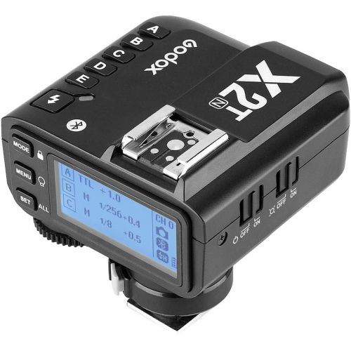  Godox TT600 HSS 1/8000s GN60 Flash Speedlite with Godox X2T-N Remote Trigger Transmitter,Built-in 2.4G Wireless X System Compatible for Nikon Cameras