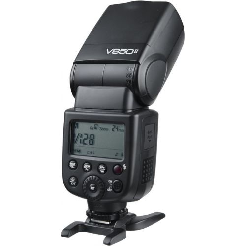  Godox Ving V850II GN60 2.4G 1/8000s HSS Camera Flash Speedlight ,1.5s recycle time & 650 Full Power Pops with 2000mAh Li-ion Battery compatible for Canon Nikon Pentax Olympas