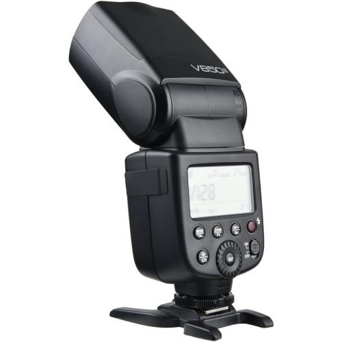  Godox Ving V850II GN60 2.4G 1/8000s HSS Camera Flash Speedlight ,1.5s recycle time & 650 Full Power Pops with 2000mAh Li-ion Battery compatible for Canon Nikon Pentax Olympas